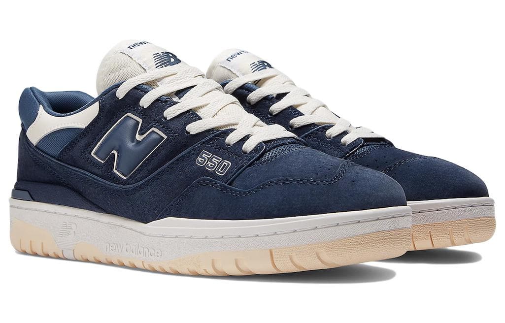 New Balance 550 Natural Indigo Suede 6