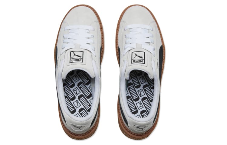 PUMA Platform Trace 'Black And White' Women's 6