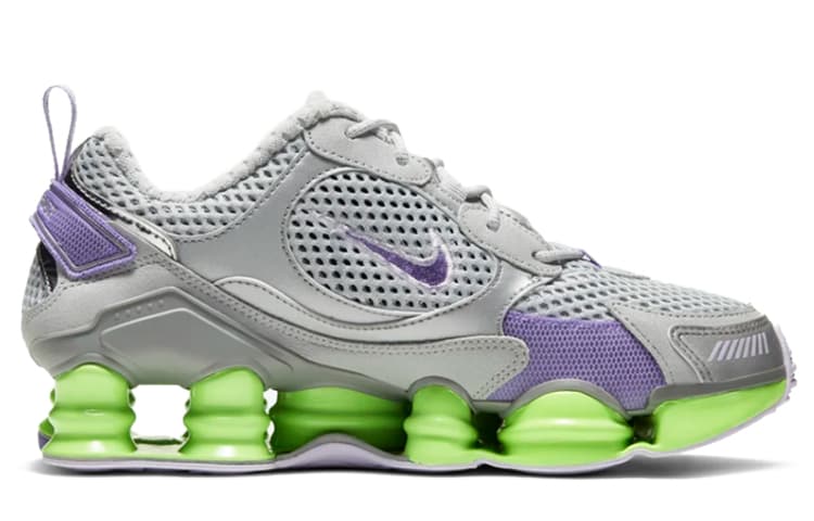 Nike Shox Tl Nova Grey Neon Women's 3