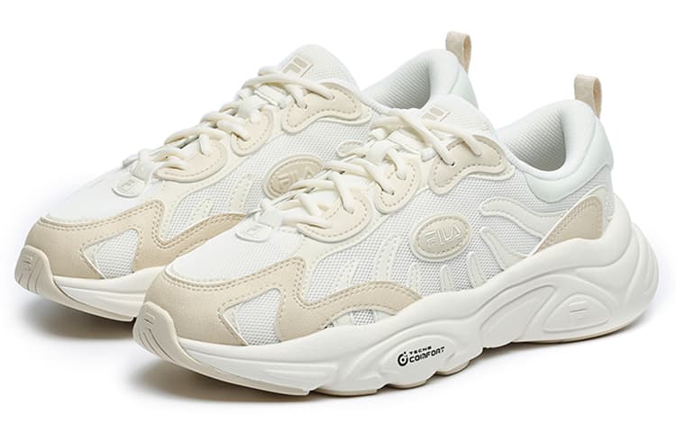 FILA Keppler Sneakers 'White Beige' Women's 6