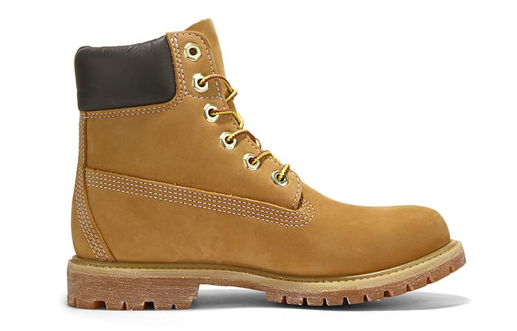 Timberland Icon Waterproof Nubuck Leather Boot 'Yellow' Women's 6