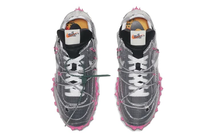 Nike Waffle Racer Off White Black Women's 5