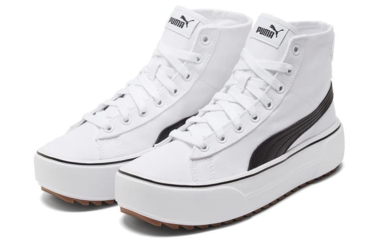 PUMA Kaia Mid Cv 'White Black' Women's 6
