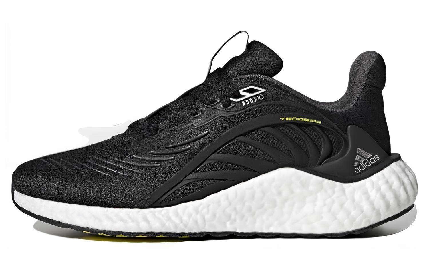 Adidas Alphaboost Running Shoes 'Black White Gum'