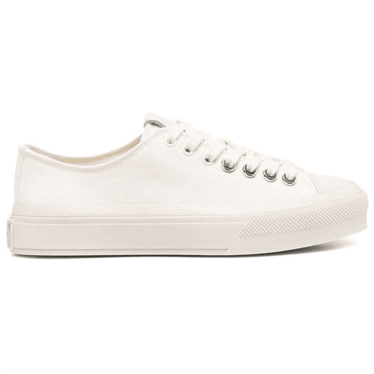 GIVENCHY Low-Top Stylish Skateboarding Shoes Women's White 3