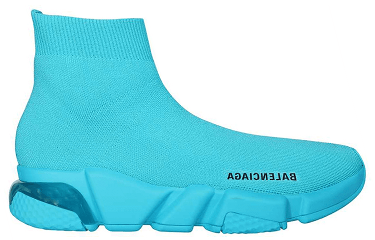 Balenciaga Women's Speed Sneaker 'Clear Sole - Light Blue' 4