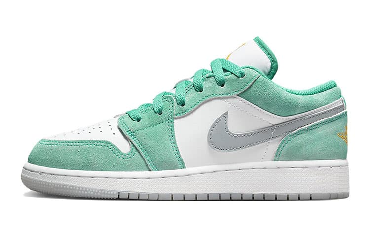 Jordan Kids Air Jordan 1 Low "New Emerald" Sneakers 2