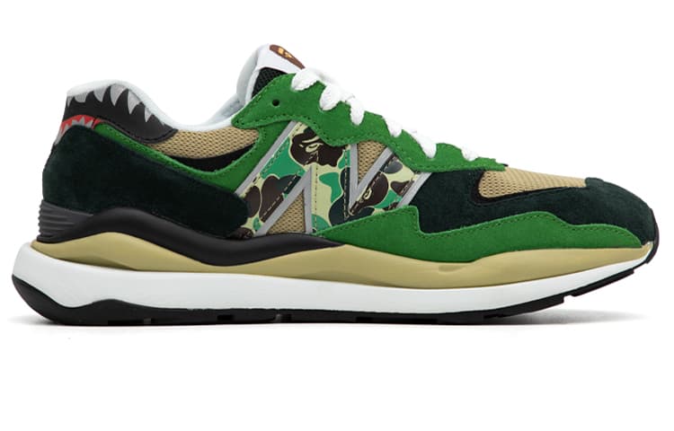 New Balance 57/40 Bape Green 3