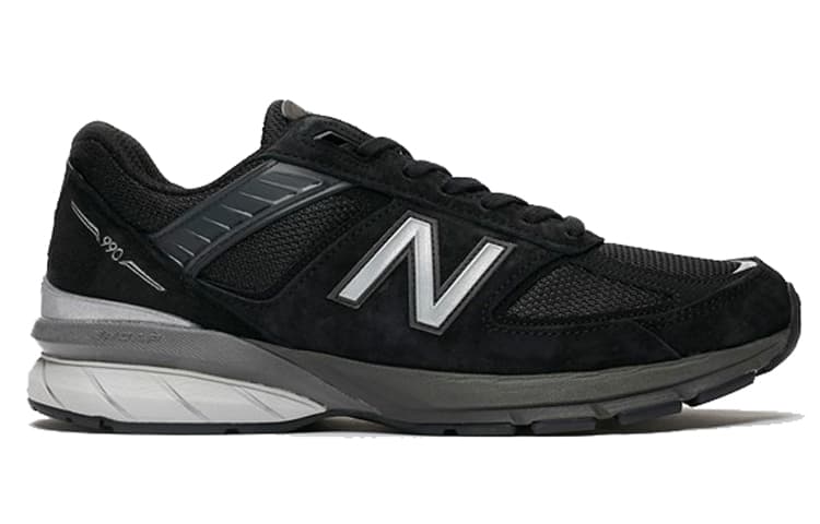 New Balance 990v5 Black Silver 4