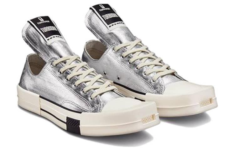 Converse Turbodrk Chuck Taylor All Star 70 Ox Rick Owens Drkshdw Silver White 6