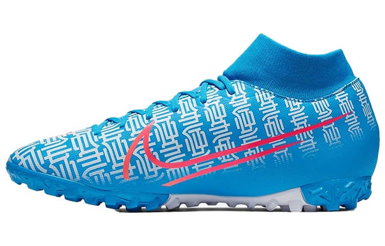 Nike Mercurial Superfly 7 CR7 Tf Turf 'Blue Pink' 2