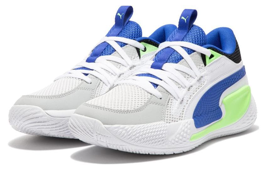 PUMA Court Rider Chaos Basketball Shoes 'Future Blue Green Glare' 5