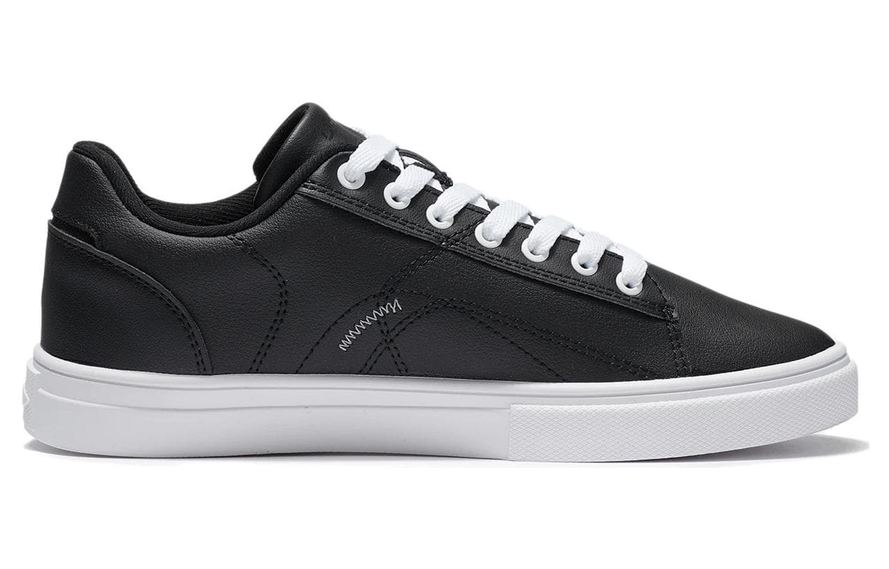 LiNing Low-Top Skateboard Shoes Women's Black 4