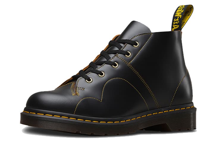 Dr.Martens Church Retro 5 Martin Boots Couple Style Black 3