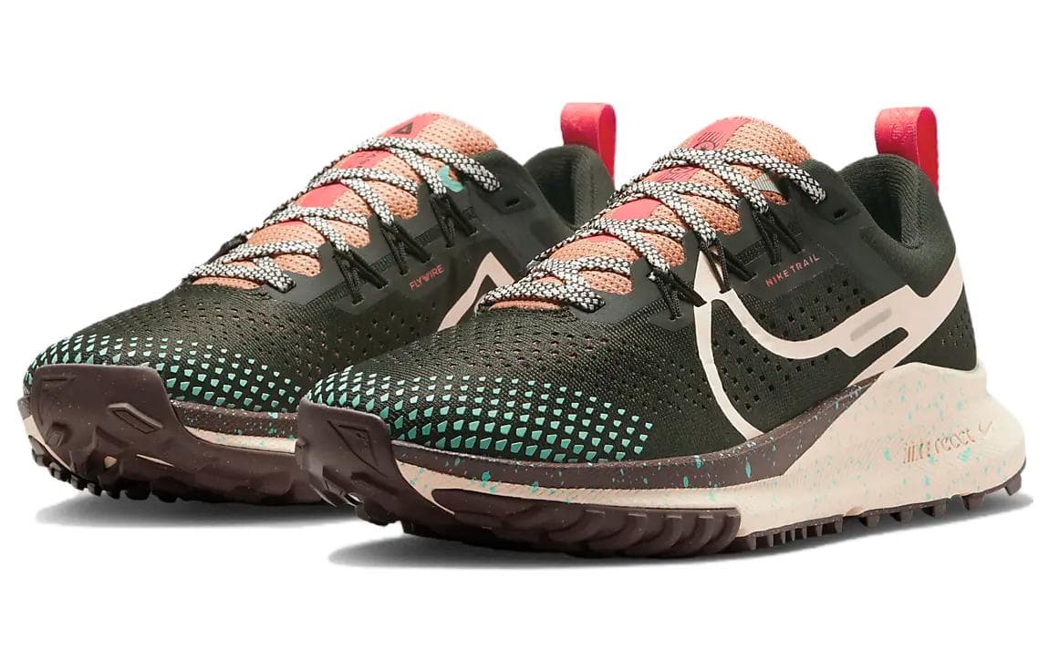 Nike React Pegasus Trail 4 Sequoia Guava Ice Women's 6
