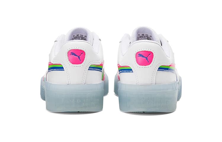 PUMA Cali 'Neon Iced Pink Dazzling Blue' Women's 5