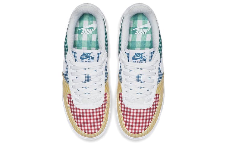 Nike Air Force 1 Low Qs Gingham Pack Multicolor Women's 6