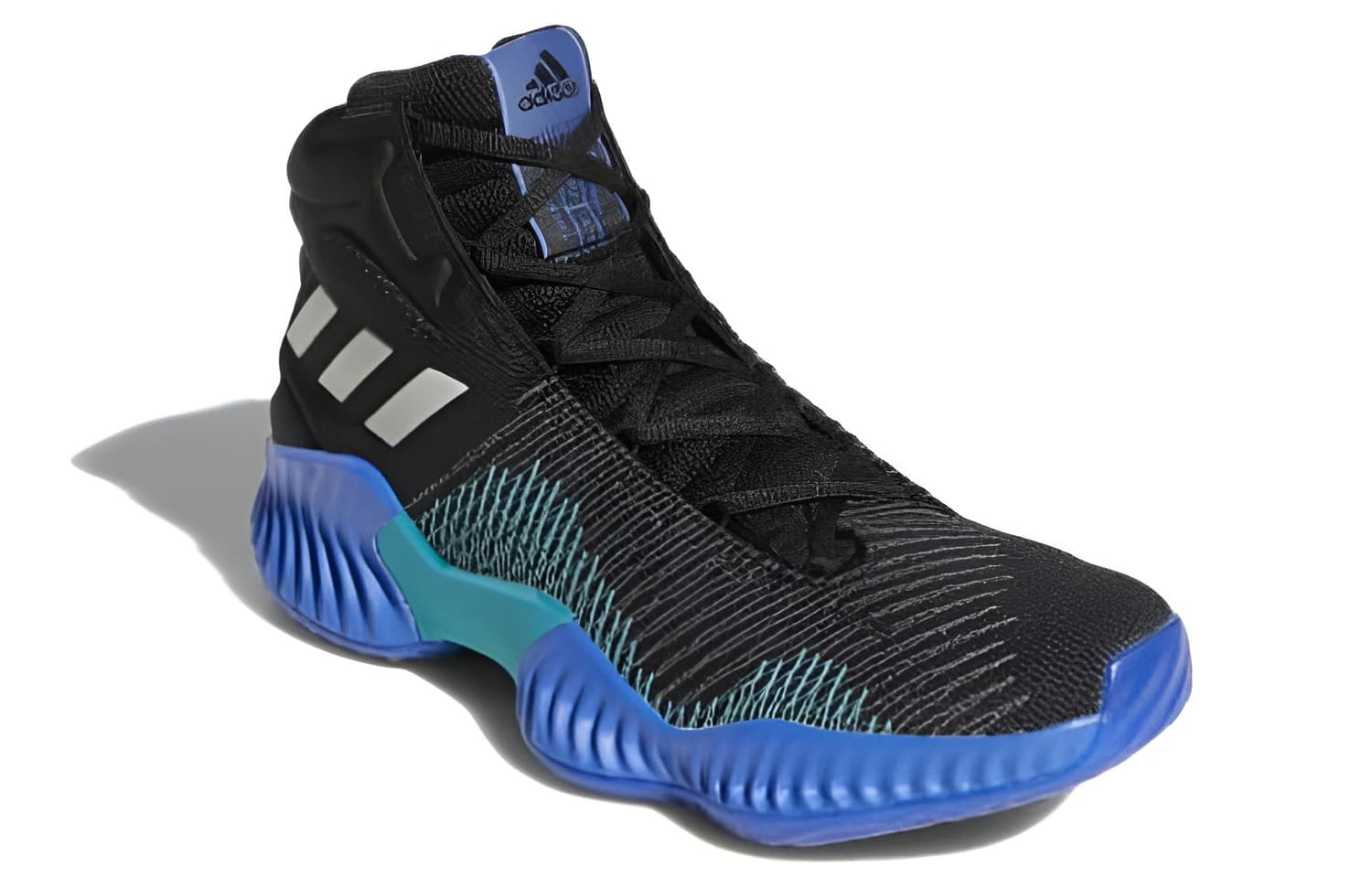 Adidas Pro Bounce 2018 'Black Blue' 6