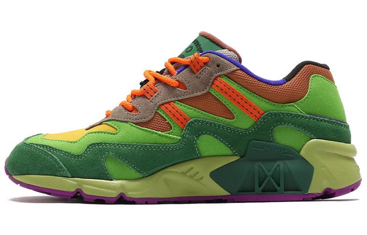 Atmos X New Balance 850 Brown Green 2