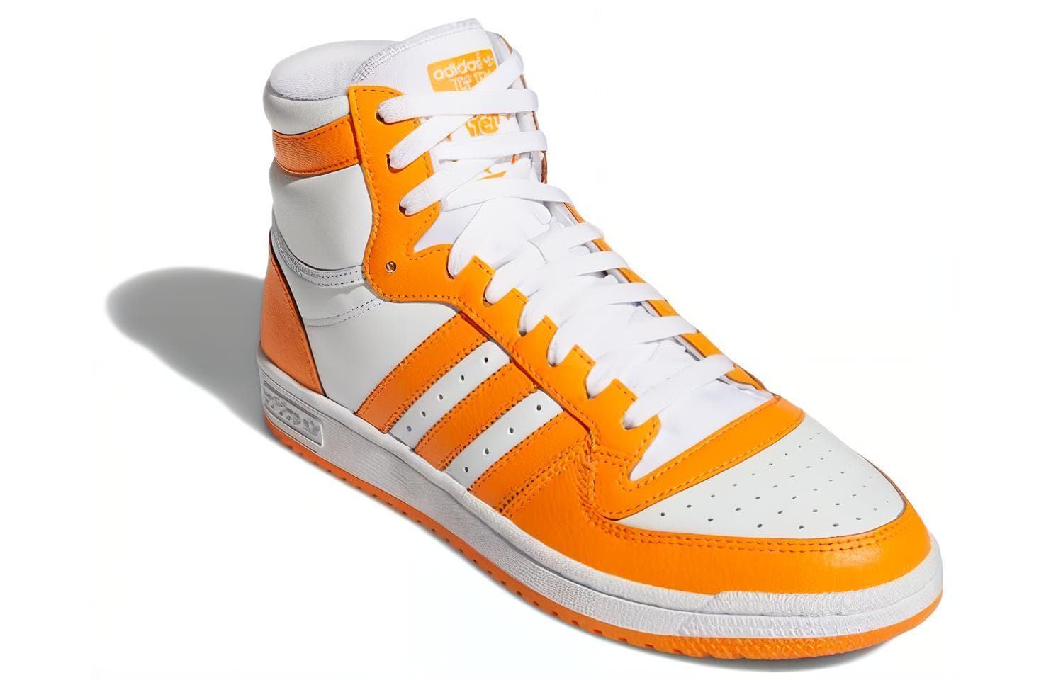 Adidas Originals Top Ten Rb White Orange 6