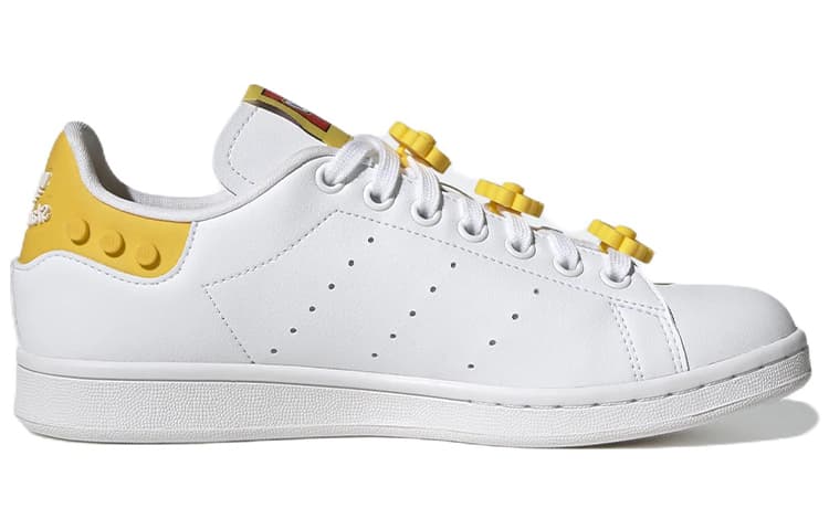 Adidas Originals Stan Smith Lego White Yellow Women's 4