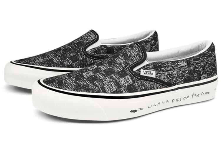 Vans Classic Slip On Lx Jim Goldberg Tv Static 3