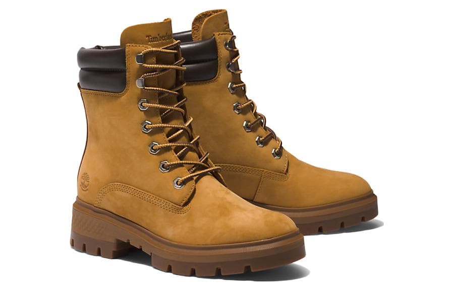 Timberland Cortina Valley 6 Inch Waterproof Boots 'Wheat Nubuck' Women's 4