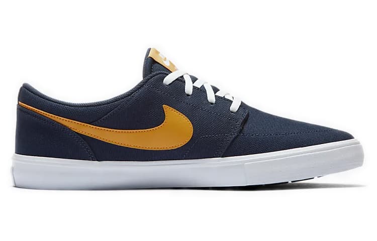 Nike Sb Portmore Ii Solar Cnvs 'Blue Yellow' 3