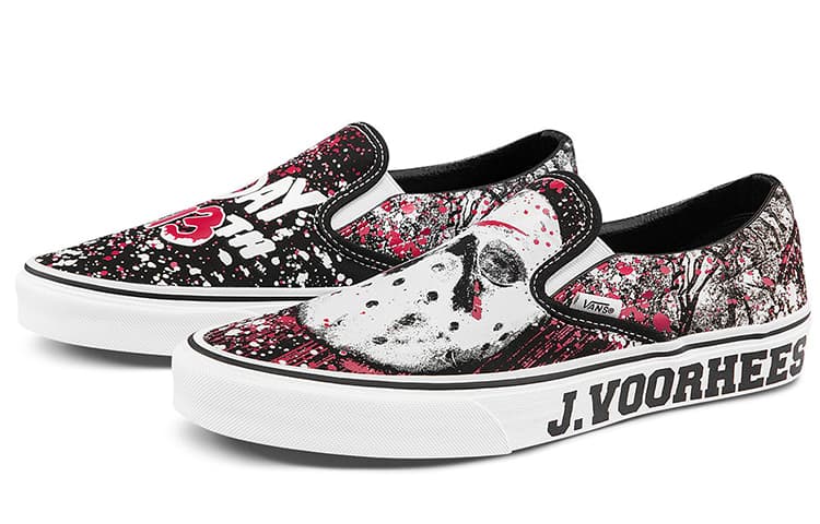 Vans Classic Slip On Horror Pack Friday The 13th Jason Voorhees 4