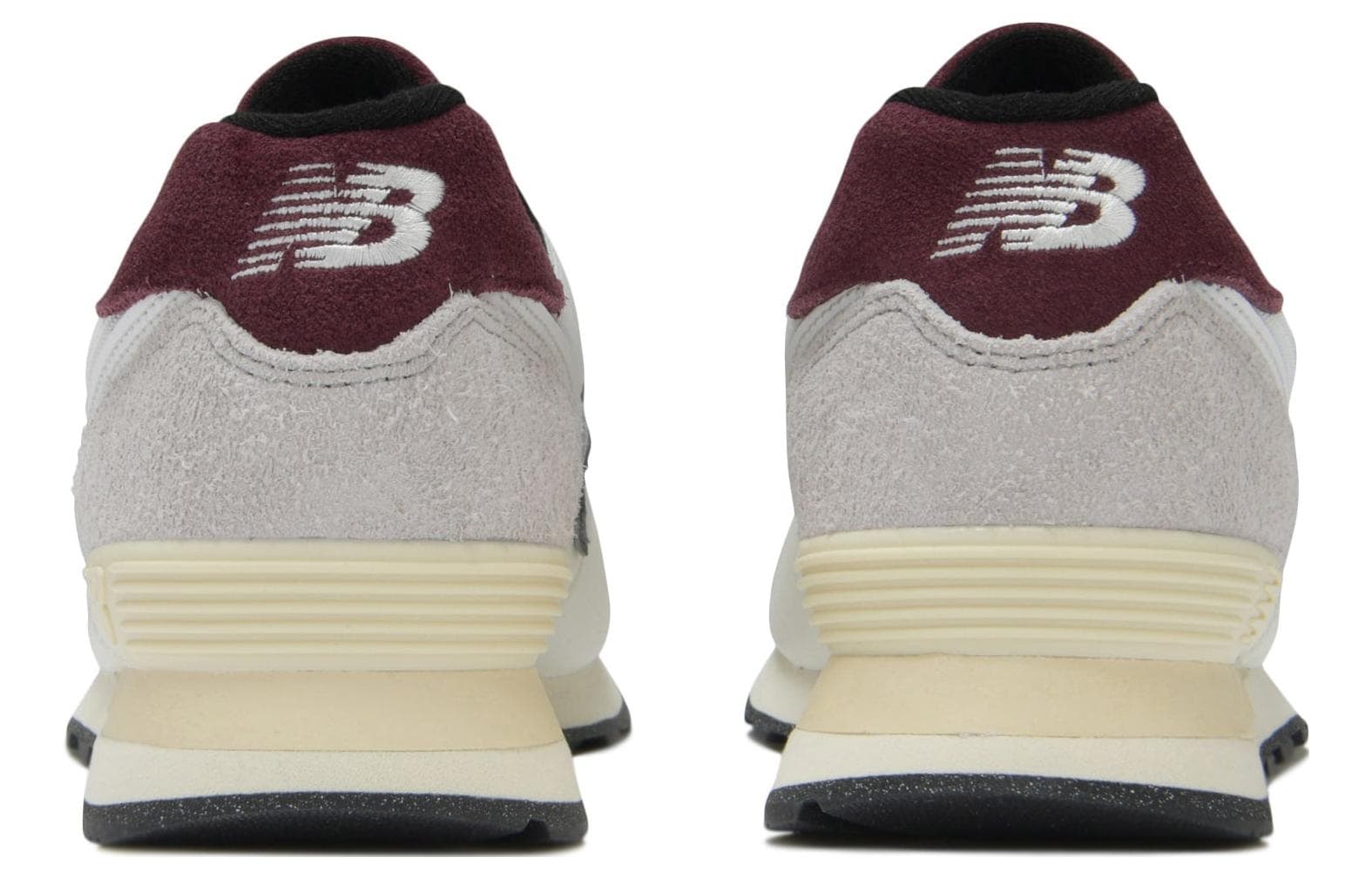 New Balance 574 White Burgundy 5