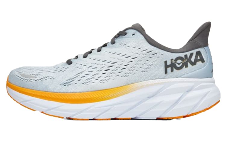 HOKA ONE ONE Clifton 8 Blue Fog Orange 3