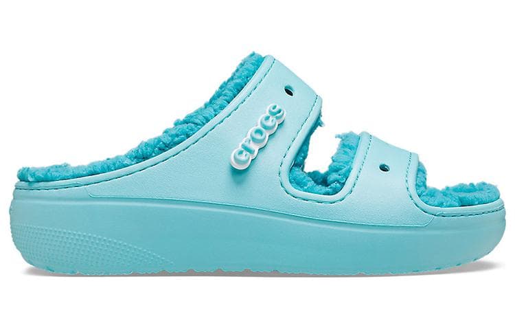 Crocs Slide Slippers Unisex Glass Blue 4