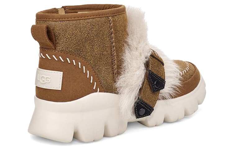 UGG Fluff Punk Ankle Boot Women's 6
