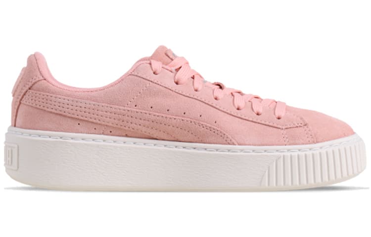 PUMA Suede Platform Super Jewel Big Kid Pink 4