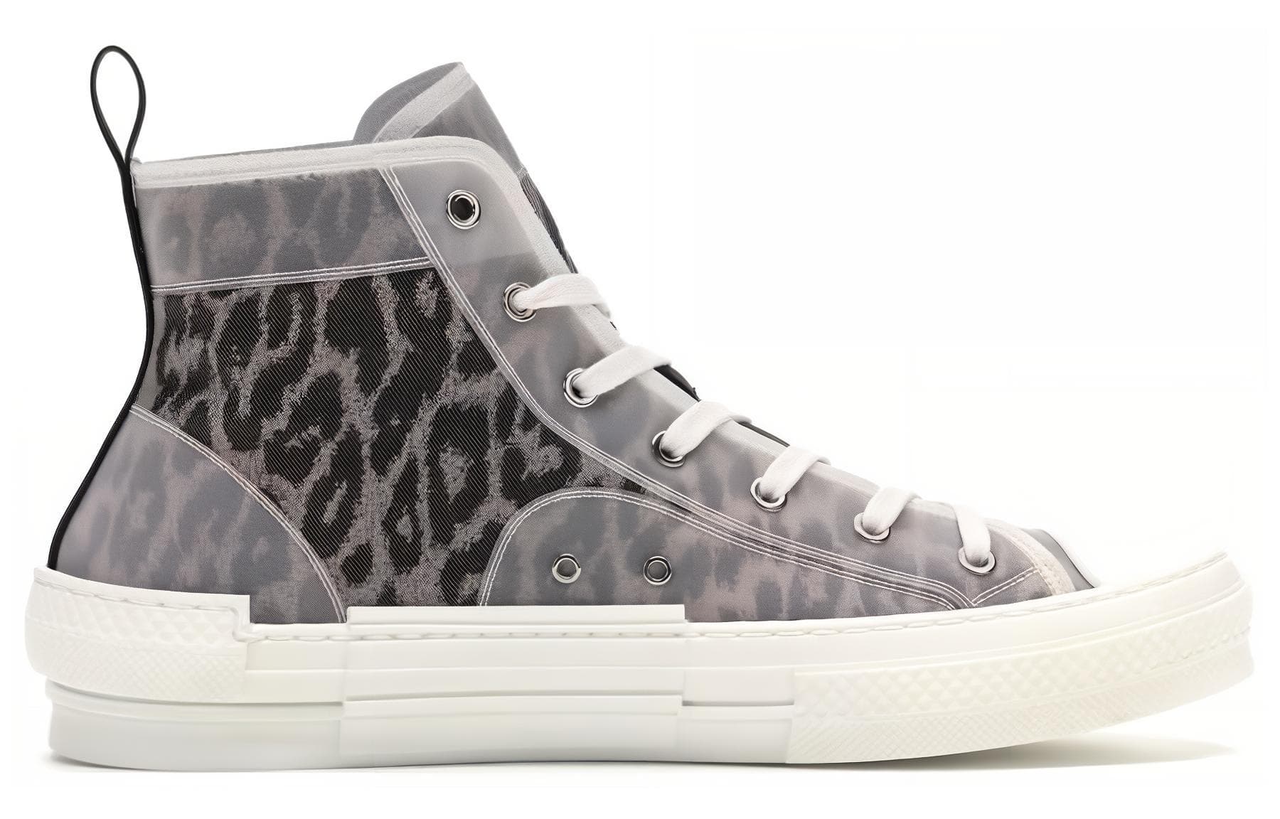 DIOR B23 High Top Brown Leopard 3