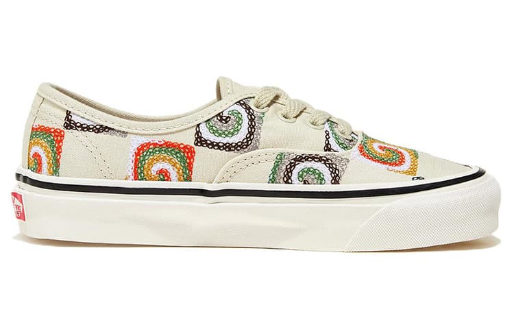 Vans Authentic 44 Low Top Skateboarding Shoes Unisex White 4