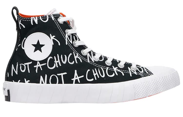 Converse UNT1TL3D Hi Not A Chuck Black 3