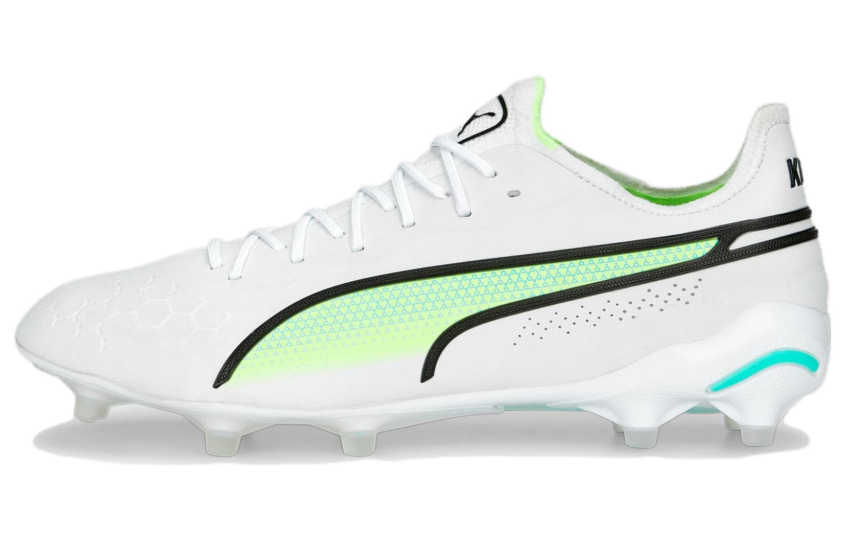 Puma King Ultimate FG AG 'White Electric Peppermint' 2