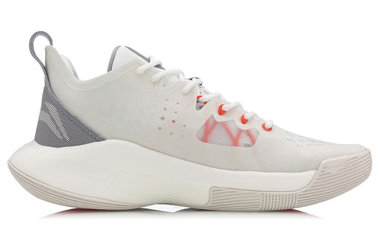 LINING Sonic Speed VIII Low| White/Grey 4