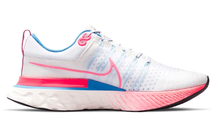 Nike React Infinity Run Flyknit 2 Sail Racer Pink 4