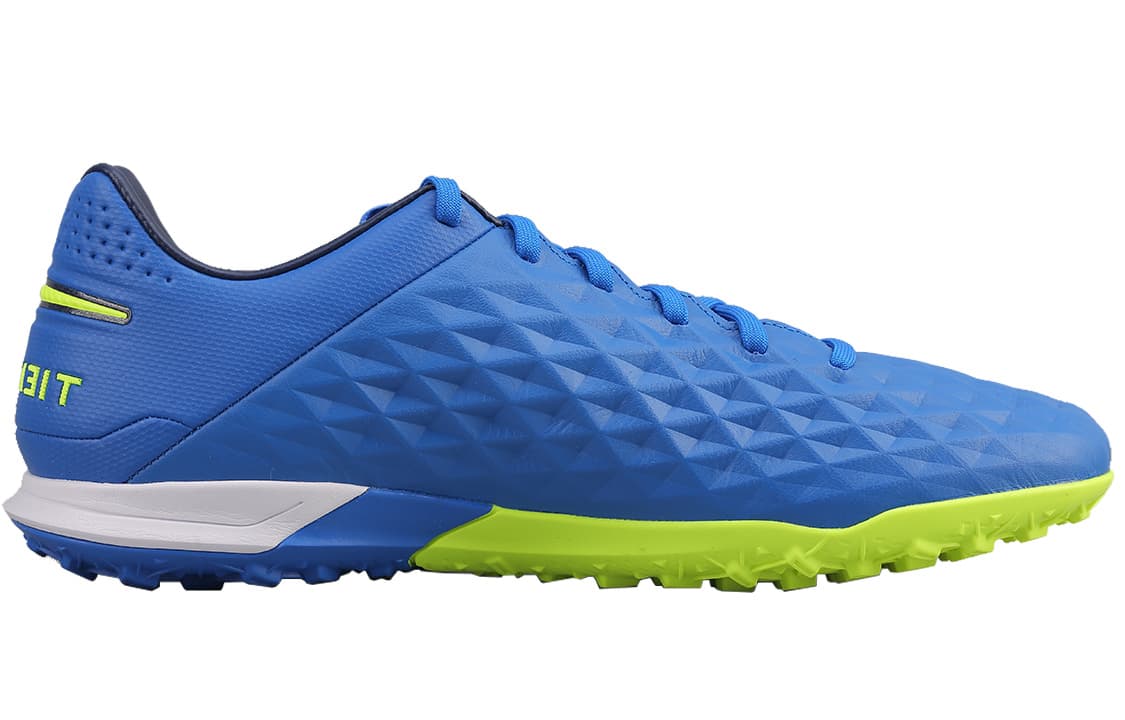 Nike Tiempo Legend 8 Pro Tf Turf Artificial 'Blue Dark Yellow' 3