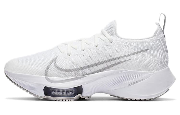 Nike Air Zoom Tempo Next% Flyknit White Pure Platinum Women's 3