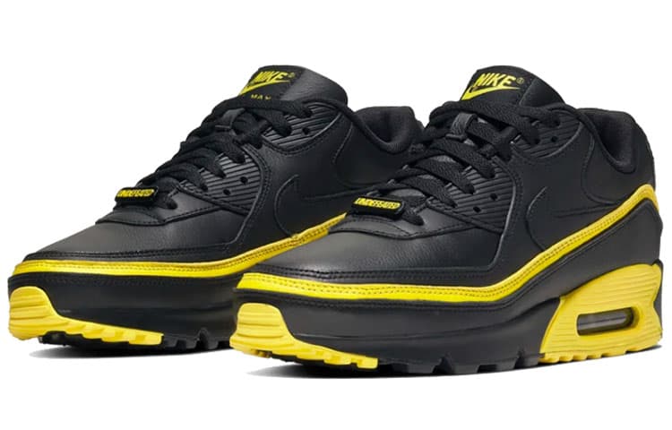 Nike Air Max 90 Undefeated Black Optic Yellow 6