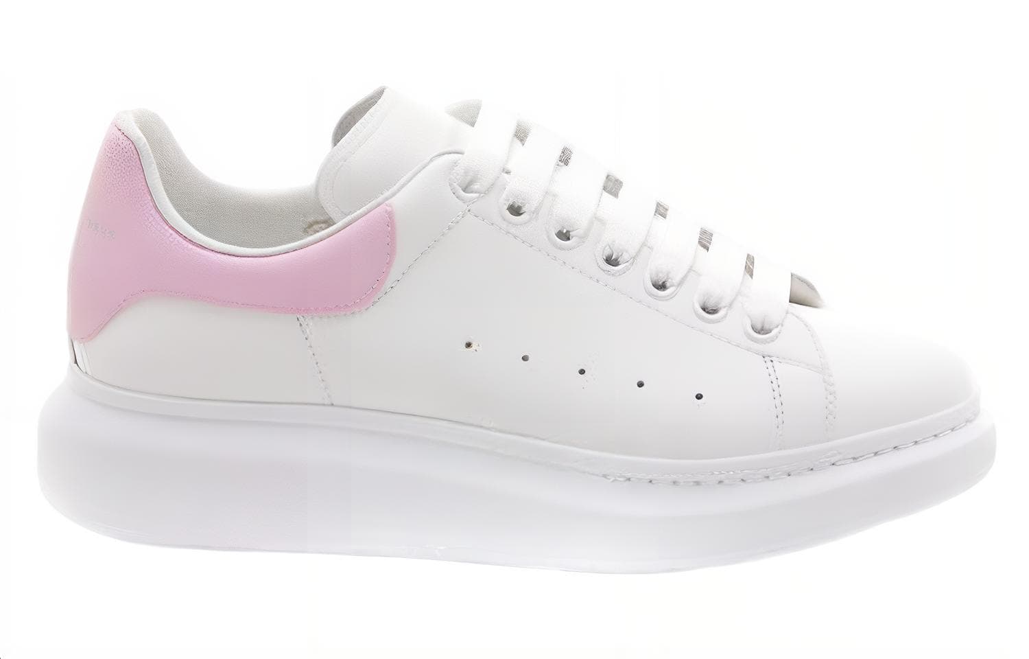 Alexander McQueen Oversized White Light Pink 3