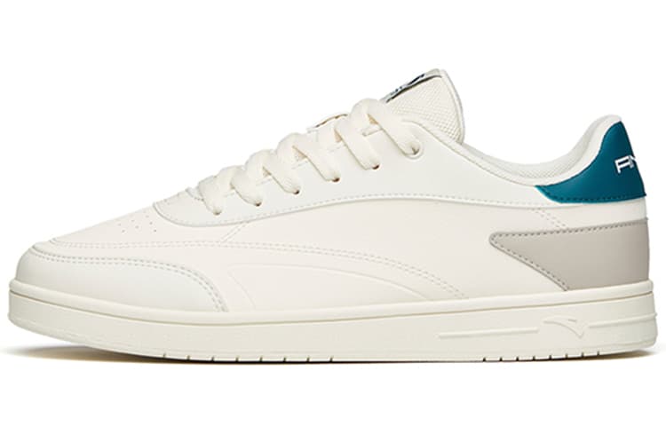 Anta Life Collection Lightweight Low-Top Skateboard Shoes Men's White Gray 2