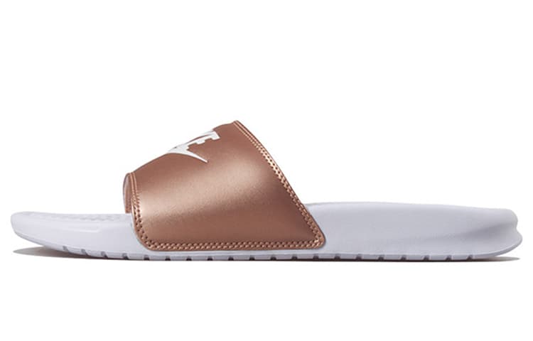 Nike Benassi Jdi 'Metallic Red Bronze' Women's 2
