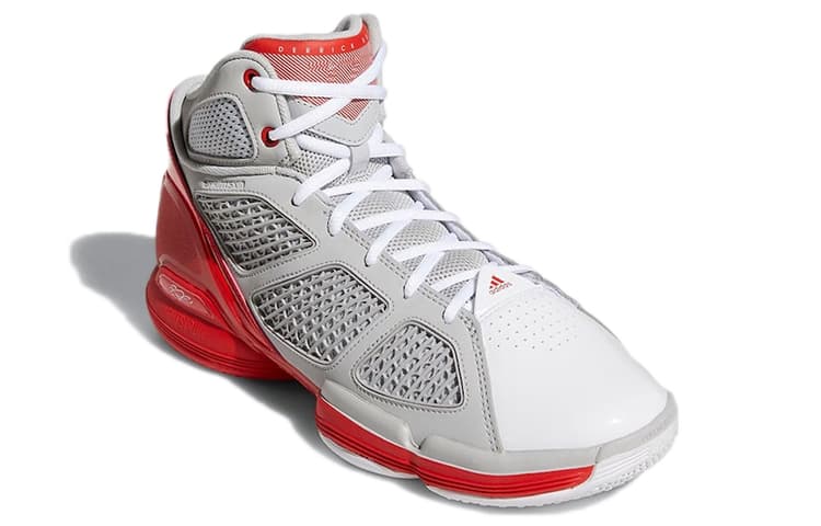 Adidas D Rose 1.5 Grey White Red 5