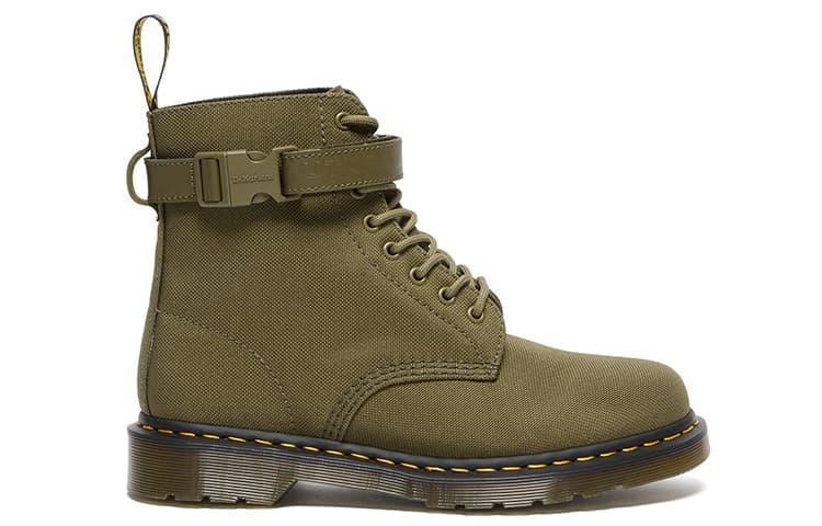 Dr.Martens 1460 Futura Laboratories Olive Strap Canvas 3