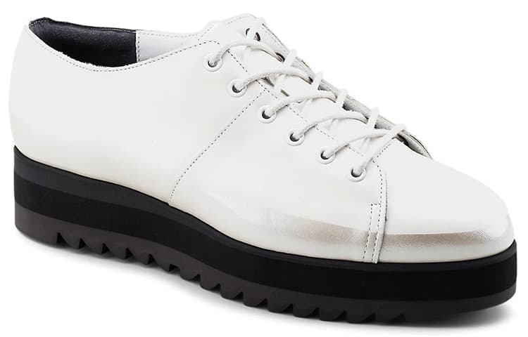 Onitsuka Tiger Skateboard Shoes Women's Low-Top White Black 6