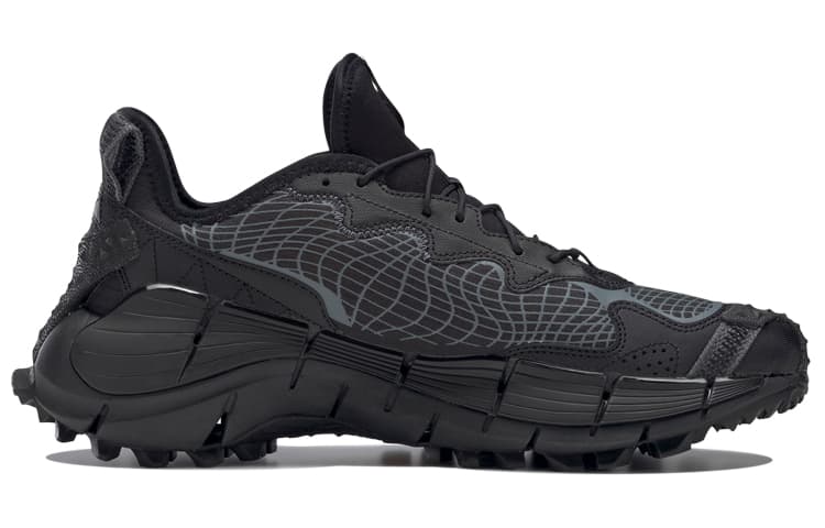 Reebok Zig Kinetica Ii Edge' Black Pure Grey' 4